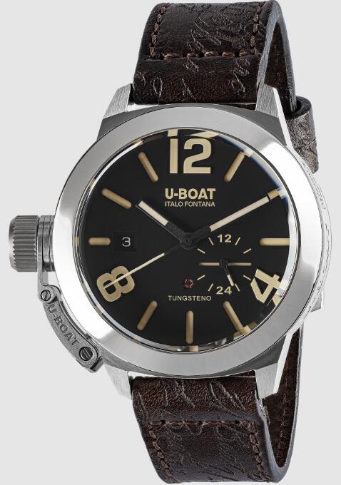 U-BOAT CLASSICO 42MM TUNGSTENO BLACK 8893 Replica Watch
